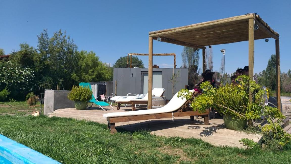 דירות סנטה קרוז Tiny Colchagua Cabanas Y Padel מראה חיצוני תמונה